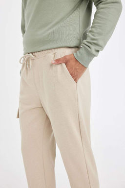 Спортивные брюки узкого кроя с прямыми штанинами - Defacto фото 6