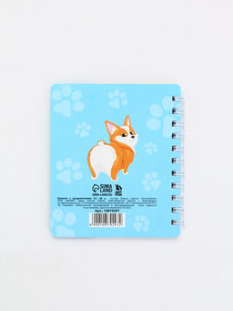 Блокнот с разделителями А7, 40 л "Корги"