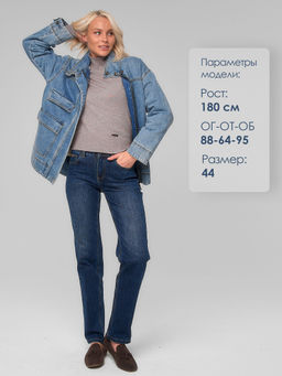 ДЖИНСОВАЯ КУРТКА ТЕПЛАЯ