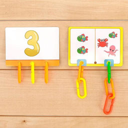 Развивающий набор Умная цепочка, МИКС, в пакете - Iq-zabiaka фото 2