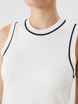 Bisiklet Yaka Kad?n Triko Atlet