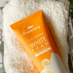Пенка д/умывания Осветляющая с Апельсином и Аминокислотами PLANTNERY 100 гр  фото 2