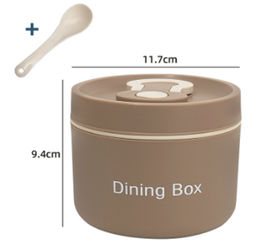 Ланчбокс "Dining box", brown (650 мл)