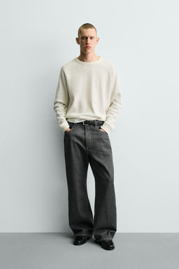 JEANS LOOSE FIT / Gris azul