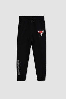 DeFactoFit Спортивные штаны свободного кроя для джоггеров NBA Chicago Bulls фото 8