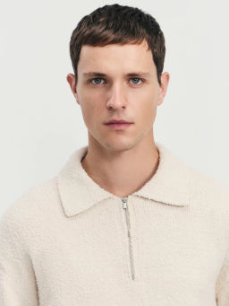 Джемпер relax fit на молнии / Zarina