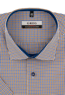 Сорочка мужская короткий рукав GREG 155/109/1002/Z/1_GB
