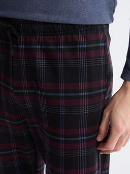 Standart Kal?p Ekose Erkek Pijama Alt