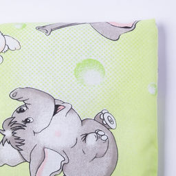 Подушка, размер 30х40 см, бязь,синтепон, цвет зел, набивка МИКС 214 - Baby-22 фото 2