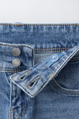 JEANS FLARE DOBLE BOT?N / Azul - Zara фото 3