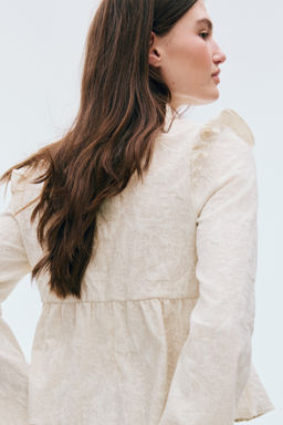 Blusa en punto jacquard - H&m фото 6