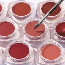 FOCALLURE Кремовые румяна помада Creamy Lip & Cheek Duo тон D05 терракотовый, 5 г  фото 7