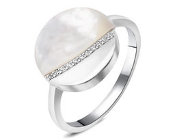 Кольцо, перламутр, BY-4991