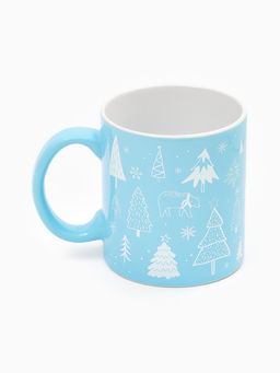 Кружка чайная новогодняя «Новогодний лес», 530 мл