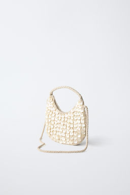 BANDOLERA APLIQUES / Blanco Crudo - Zara фото 3