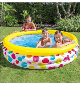 Бассейн Геометрия 168х41см, от 2-х лет INTEX цвет ассорти  фото 2