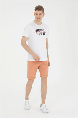 Мужская белая футболка - U.s. polo assn фото 4