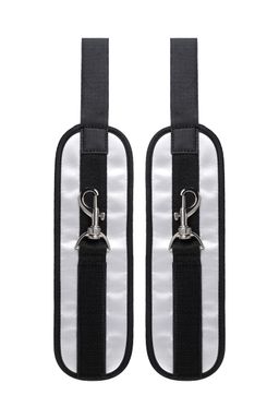 Фиксаторы для рук Anonymo, полиэстер, серебряные, 23 см - Toyfa фото 7