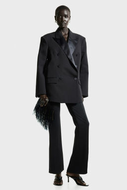 Pantal?n bootcut de sat?n - H&m фото 3