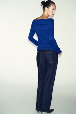 TOP SOFT HEBILLA / Azul?n - Zara фото 6