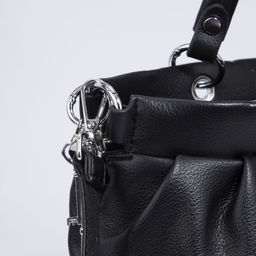 Сумка-тоут на молнии, цвет чёрный - Simaland фото 5