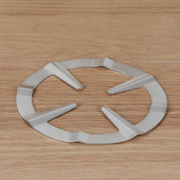 Подставка на конфорки для газовой плиты Доляна, d=13,5 см, цвет серебряный