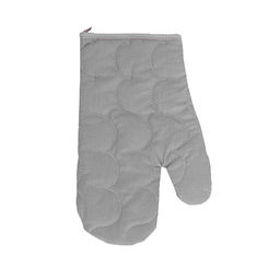 Прихватка стеганая Рукавичка 30*17, поплин, 100 % хлопок, Грей с серой полосой - Традиция фото 2