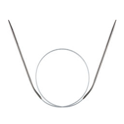 Спицы GAMMA круговые MKJ сталь d 3.0 мм 50 см 1 шт с металлической леской фото 3