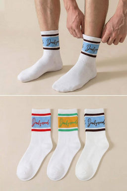 Beyaz 3lu Corap TMNSS26CO00004