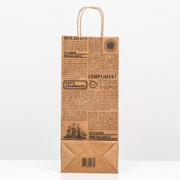 Цена за 10 шт. Пакет под бутылку Комплимент, 14 х 8 х 32 см - Simaland фото 2