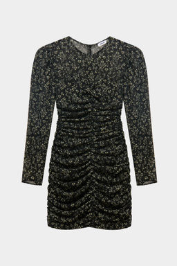 Платье мини из шифона со сборками - Mollis фото 5