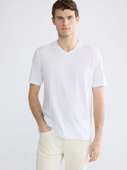 V Yaka Penye Erkek Ti??rt