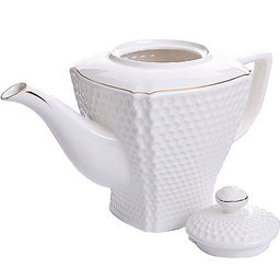 30554 Заварочный чайник фарфор 1050 мл LR (х12) - Mayer&boch фото 2