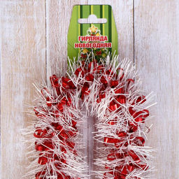 Цена за 10 шт. Мишура Шарм d-80 мм, дл. 2 м, микс - Simaland фото 2