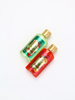 Подарочный набор новогодний: гель для душа 2 шт х100 мл, мочалка для тела, аромат яблоко и глинтвейн, URAL LAB