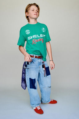 CAMISETA SHELBY® / Verde - Zara фото 2