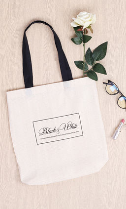 ЭКОсумка "BW бежевая"