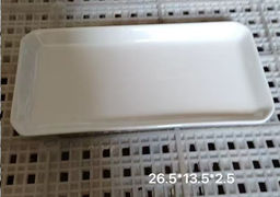 Блюдо прямоугольное 26,5х13,5 см / DR-1042 /уп 25/