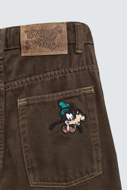 GOOFY PATCH TROUSERS HARRY LAMBERT FOR ZARA X DISNEY  фото 4