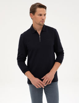 Lacivert Regular Fit Sweatshirt - Pierre cardin фото 3
