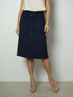 вельветовая юбка 1008-0771