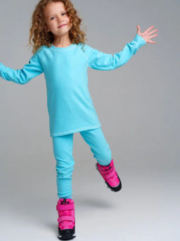 32322060 Термокомплект трикотажный для девочек: брюки, толстовка для эпизодического использования - Playtoday фото 2