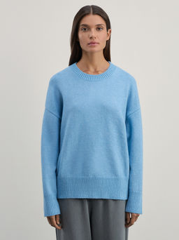 Базовый джемпер с добавлением шерсти / Zarina  фото 3