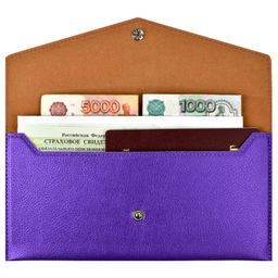 Органайзер-папка д/путешествий арт.48407/50 НАППА ФИОЛЕТОВЫЙ МЕТАЛЛИК - Феникс+ фото 5