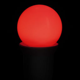 Лампа светодиодная Luazon Lighting, G45, Е27, 1.5 Вт, для белт-лайта, набор 20 штук, свечение мульти