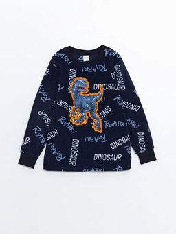 Bisiklet Yaka Polar Erkek ?ocuk Pijama ?st