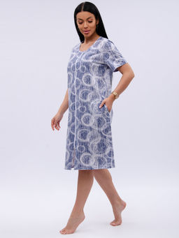 Халат "Рената" бабл, трикотаж