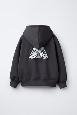 RAISED PRINT HOODIE - Zara фото 2
