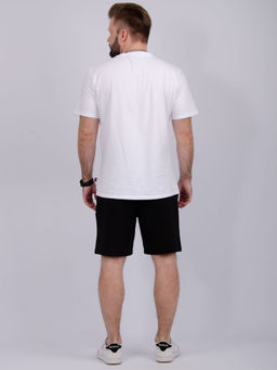 Шорты, футер с лайкрой - Малина фото 5