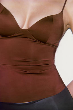 POLYAMIDE BLEND TOP - Zara фото 17